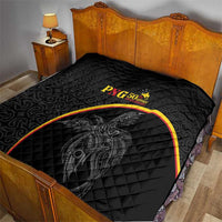 Papua New Guinea 50th Independence Day Quilt Simple Oro Tapa Pattern - Polynesian Pride