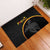 Papua New Guinea 50th Independence Day Rubber Doormat Simple Oro Tapa Pattern - Polynesian Pride