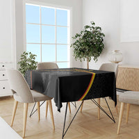 Papua New Guinea 50th Independence Day Tablecloth Simple Oro Tapa Pattern LT9 - Polynesian Pride