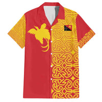 Papua New Guinea Oro Tapa Personalised Family Matching Off Shoulder Maxi Dress and Hawaiian Shirt Simple Bird of Paradise Style - Polynesian Pride