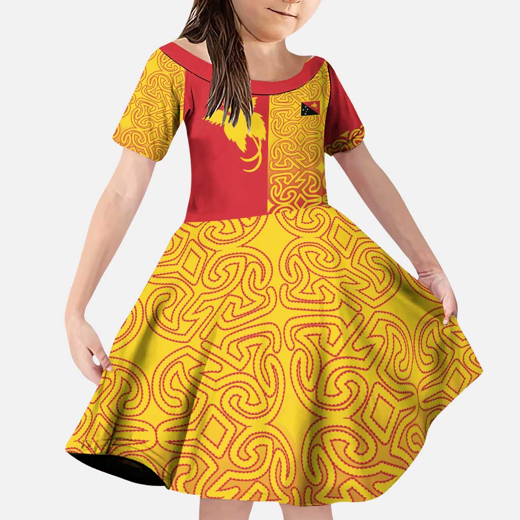 Papua New Guinea Oro Tapa Personalised Family Matching Puletasi and Hawaiian Shirt Simple Bird of Paradise Style - Polynesian Pride