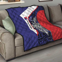 Personalised PNG Central Province Quilt Bird of Paradise Tattoo Flag Motif - Polynesian Pride