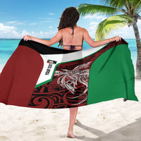 Personalised PNG East New Britain Province Sarong Bird of Paradise Tattoo Flag Motif - Polynesian Pride