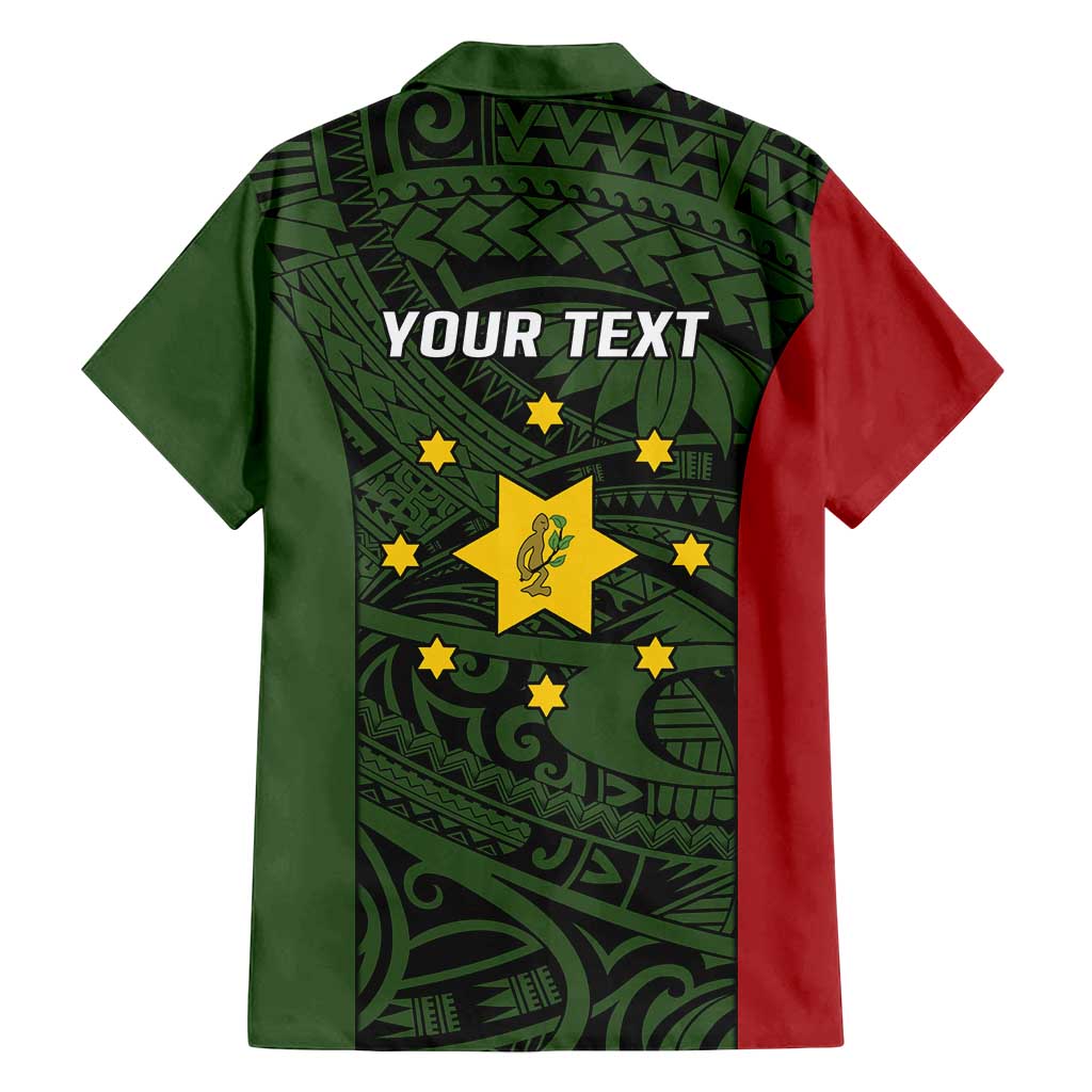 Personalised PNG Eastern Highlands Family Matching Off Shoulder Maxi Dress and Hawaiian Shirt Bird of Paradise Tattoo Flag Motif - Polynesian Pride