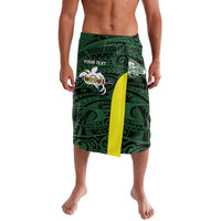 Personalised PNG Morobe Province Lavalava Bird of Paradise Tattoo Flag Motif - Polynesian Pride