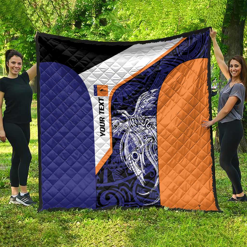 Personalised PNG New Ireland Quilt Bird of Paradise Tattoo Flag Motif - Polynesian Pride