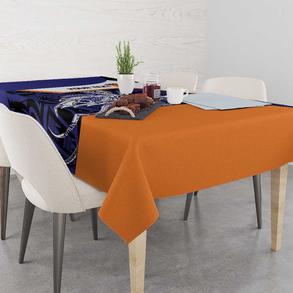 Personalised PNG New Ireland Tablecloth Bird of Paradise Tattoo Flag Motif LT9 - Polynesian Pride