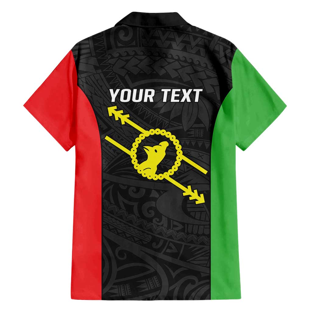 Personalised PNG Southern Highlands Province Family Matching Summer Maxi Dress and Hawaiian Shirt Bird of Paradise Tattoo Flag Motif LT9 - Polynesian Pride