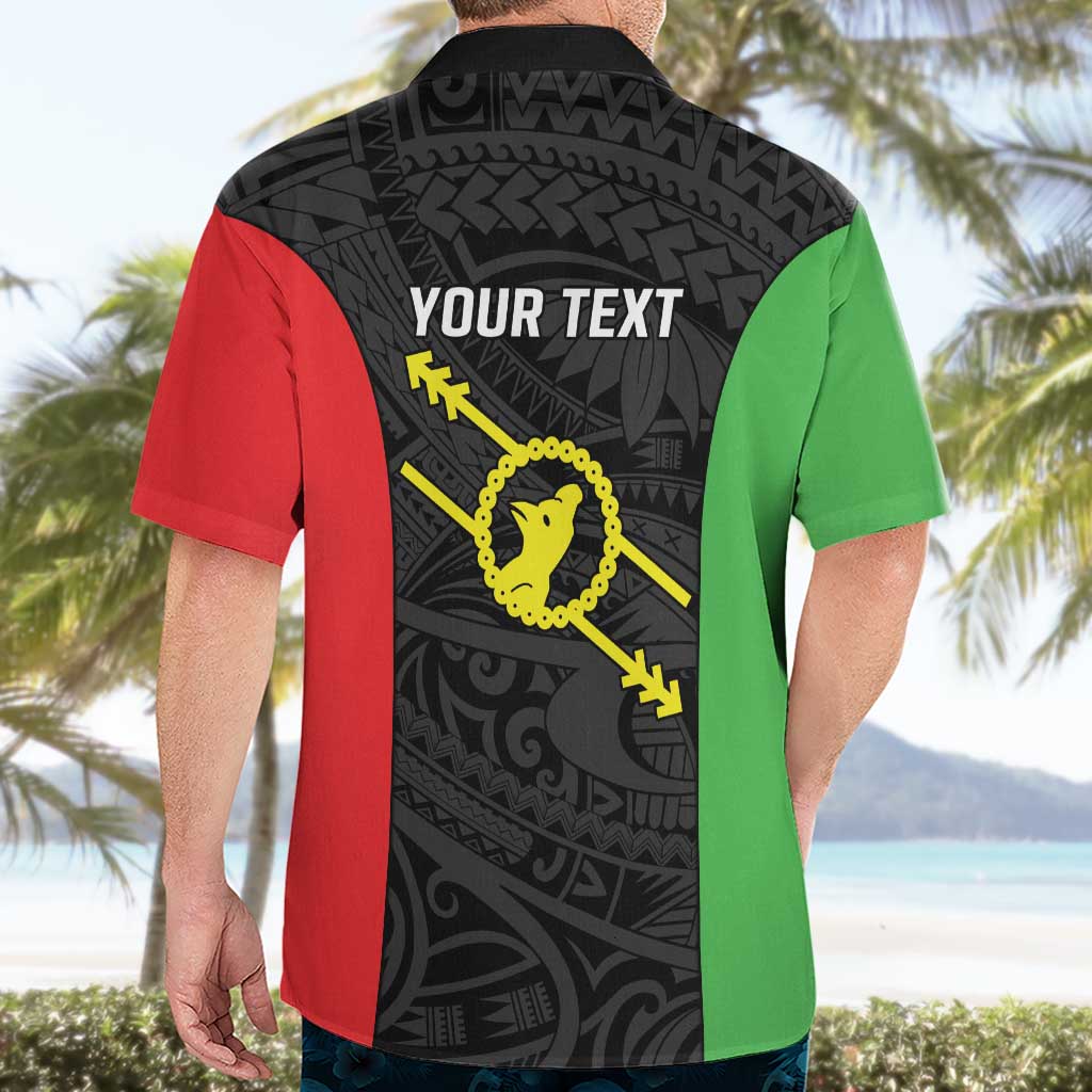 Personalised PNG Southern Highlands Province Hawaiian Shirt Bird of Paradise Tattoo Flag Motif LT9 - Polynesian Pride