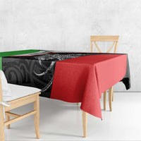 Personalised PNG Southern Highlands Province Tablecloth Bird of Paradise Tattoo Flag Motif LT9 - Polynesian Pride