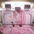 Pacific Girl and Butterfly Cancer Ribbon Personalised Back Car Seat Cover