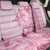 Pacific Girl and Butterfly Cancer Ribbon Personalised Back Car Seat Cover