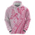 Pacific Girl and Butterfly Cancer Ribbon Personalised Hoodie