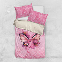 Faith Hope Love Butterfly Ribbon Personalised Bedding Set