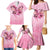 Faith Hope Love Butterfly Ribbon Personalised Family Matching Mermaid Dress and Hawaiian Shirt