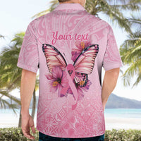 Faith Hope Love Butterfly Ribbon Personalised Hawaiian Shirt LT9 - Polynesian Pride