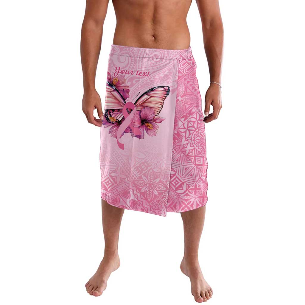 Faith Hope Love Butterfly Ribbon Personalised Lavalava LT9 Pink - Polynesian Pride