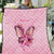 Faith Hope Love Butterfly Ribbon Personalised Quilt