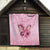 Faith Hope Love Butterfly Ribbon Personalised Quilt