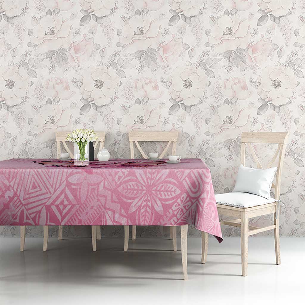 Faith Hope Love Butterfly Ribbon Personalised Tablecloth LT9 - Polynesian Pride