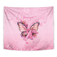 Faith Hope Love Butterfly Ribbon Personalised Tapestry