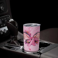 Faith Hope Love Butterfly Ribbon Personalised Tumbler Cup LT9 - Polynesian Pride