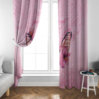 Faith Hope Love Butterfly Ribbon Personalised Window Curtain LT9 - Polynesian Pride