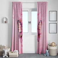 Faith Hope Love Butterfly Ribbon Personalised Window Curtain LT9 - Polynesian Pride
