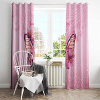 Faith Hope Love Butterfly Ribbon Personalised Window Curtain LT9 - Polynesian Pride