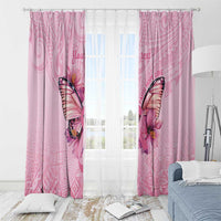 Faith Hope Love Butterfly Ribbon Personalised Window Curtain LT9 - Polynesian Pride