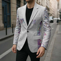 Custom New Zealand Aotearoa Blazer Pink Maori Paua Shell Indigenous - Polynesian Pride