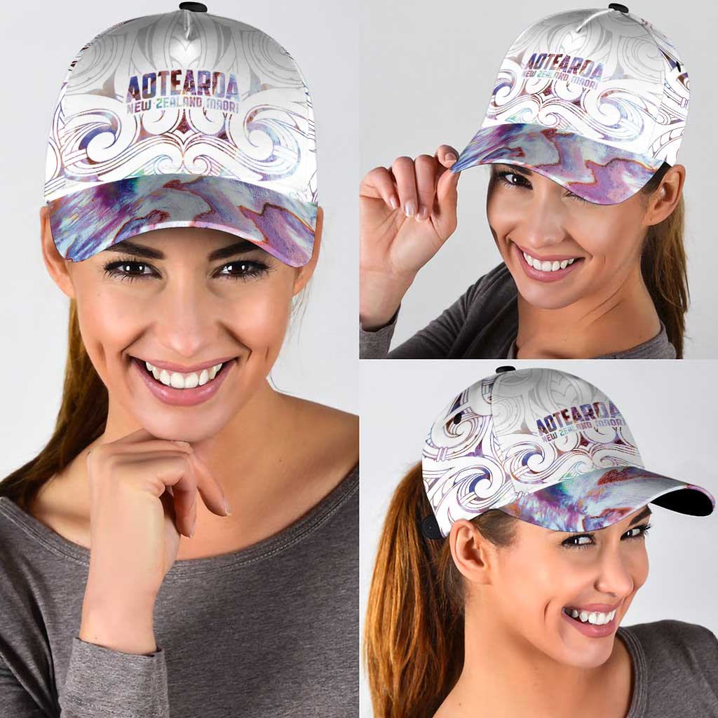 New Zealand Aotearoa Classic Cap Pink Maori Papua Shell Indigenous - Polynesian Pride