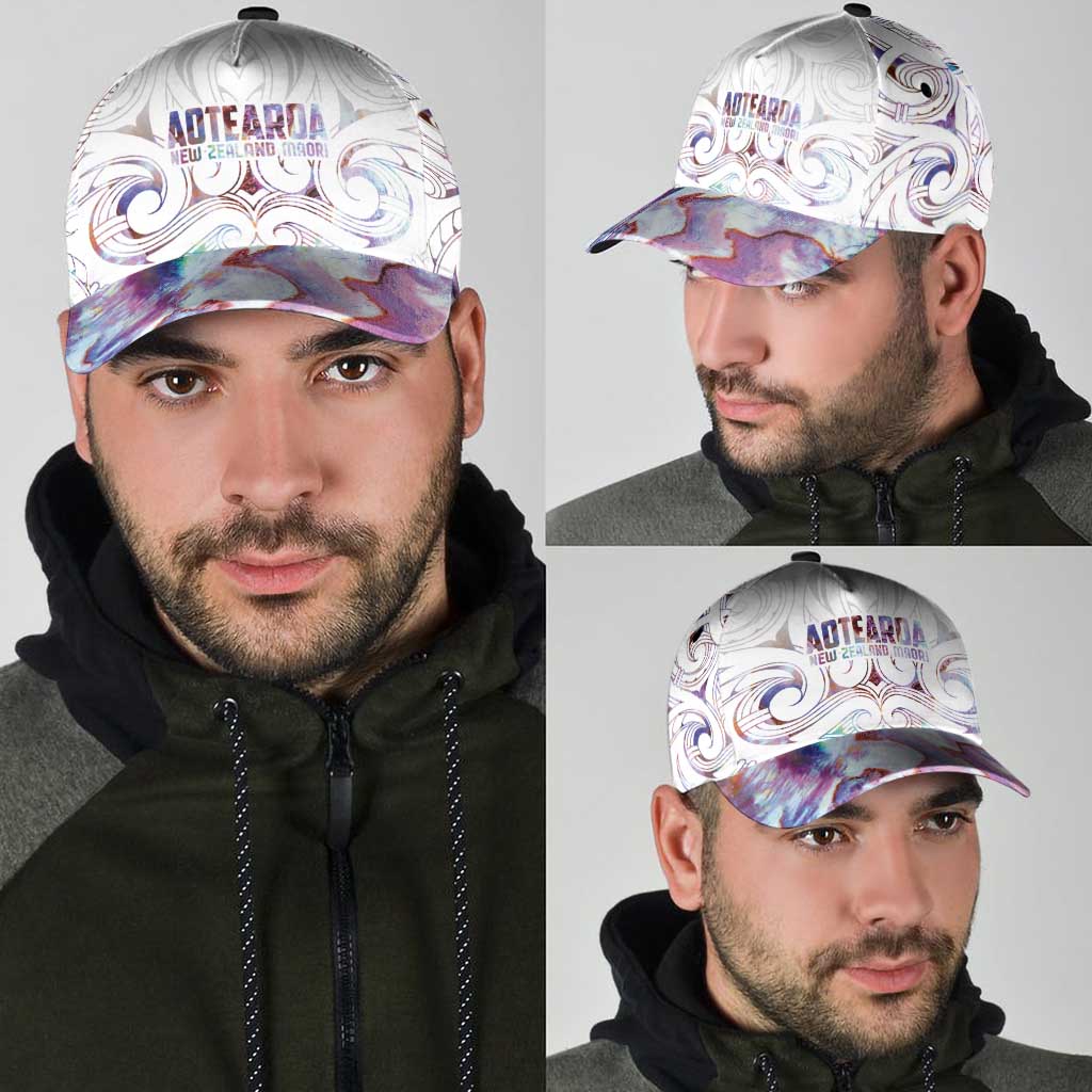 New Zealand Aotearoa Classic Cap Pink Maori Papua Shell Indigenous - Polynesian Pride