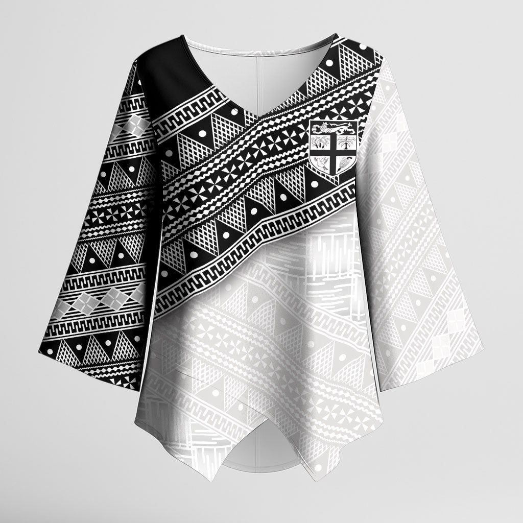 2026 Autumn Rugby Nations Fiji Custom Kimono Sleeve Blouse Fijian Tapa Tribal Lauhala Inspired