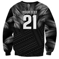 2026 Autumn Rugby Nations Fiji Custom Sweatshirt Fijian Palm Leaf Tapa Tribal Inspired LT9 - Polynesian Pride