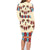 Papua Batik Motif Bird Of Paradise and Native Papuan Shield Family Matching Long Sleeve Bodycon Dress and Hawaiian Shirt LT9 - Polynesian Pride