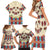 Papua Batik Motif Bird Of Paradise and Native Papuan Shield Family Matching Short Sleeve Bodycon Dress and Hawaiian Shirt LT9 - Polynesian Pride