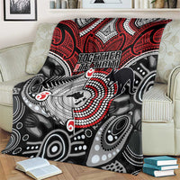 Aotearoa and Australia Blanket New Zealand Honour The Treaty Ake!Ake!Ake! LT9 - Polynesian Pride