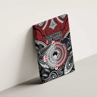 Aotearoa and Australia Canvas Wall Art New Zealand Honour The Treaty Ake!Ake!Ake! LT9 - Polynesian Pride