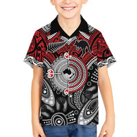 Aotearoa and Australia Hawaiian Shirt New Zealand Honour The Treaty Ake!Ake!Ake! LT9 - Polynesian Pride