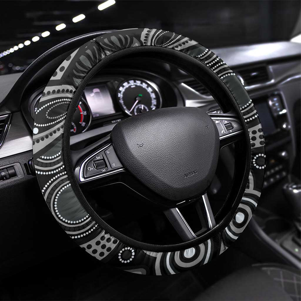 Aotearoa and Australia Steering Wheel Cover New Zealand Honour The Treaty Ake!Ake!Ake! LT9 Universal Fit Red - Polynesian Pride