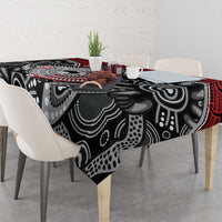 Aotearoa and Australia Tablecloth New Zealand Honour The Treaty Ake!Ake!Ake! LT9 - Polynesian Pride