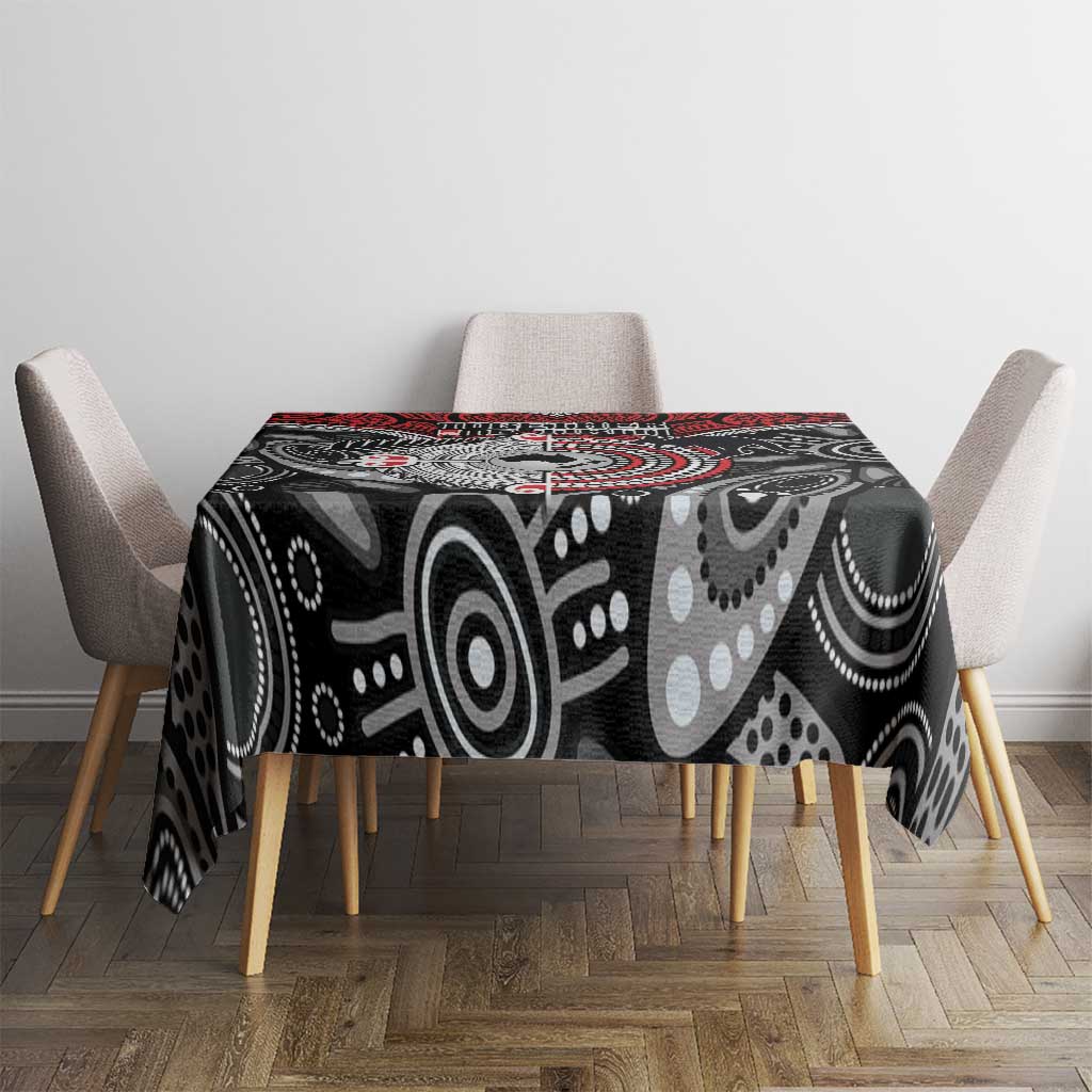 Aotearoa and Australia Tablecloth New Zealand Honour The Treaty Ake!Ake!Ake! LT9 - Polynesian Pride