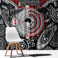Aotearoa and Australia Window Curtain New Zealand Honour The Treaty Ake!Ake!Ake! LT9 - Polynesian Pride