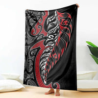 Koru Fern New Zealand Blanket Maori Tribal Pattern LT9 - Polynesian Pride