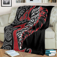 Koru Fern New Zealand Blanket Maori Tribal Pattern LT9 - Polynesian Pride
