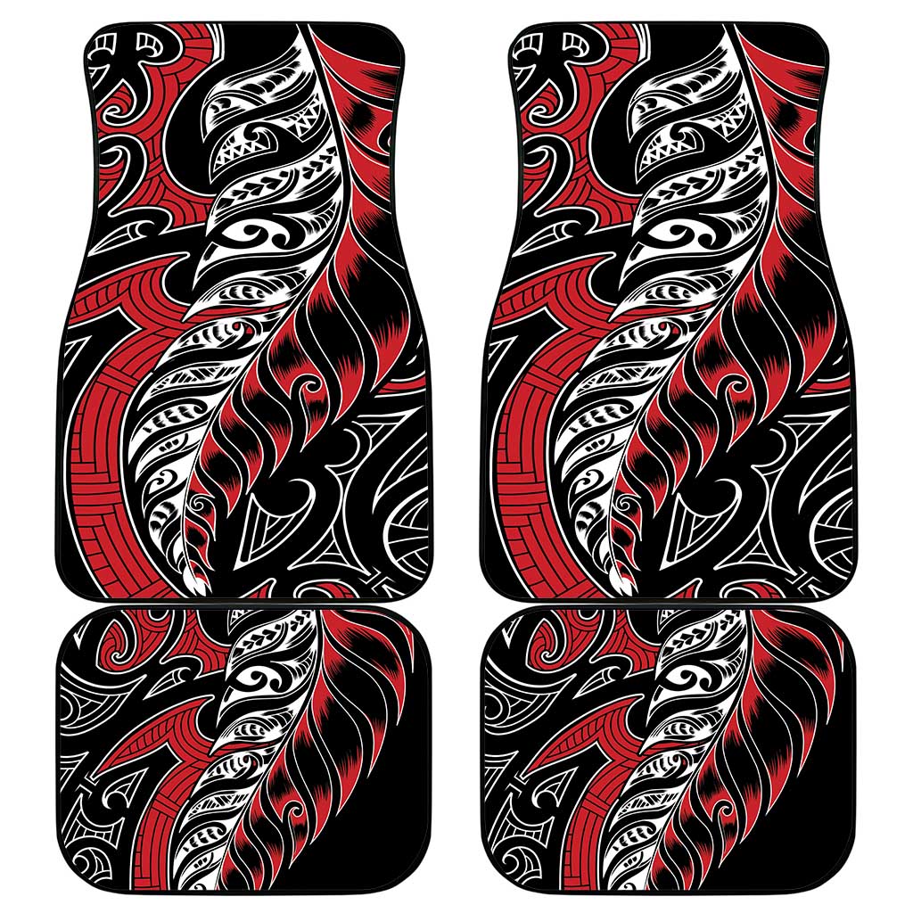 Koru Fern New Zealand Car Mats Maori Tribal Pattern LT9 - Polynesian Pride
