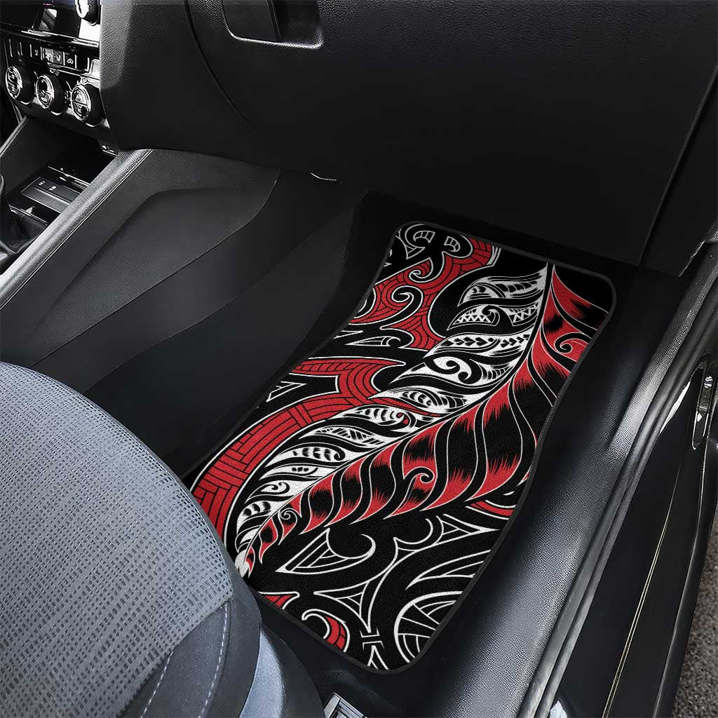 Koru Fern New Zealand Car Mats Maori Tribal Pattern LT9 - Polynesian Pride