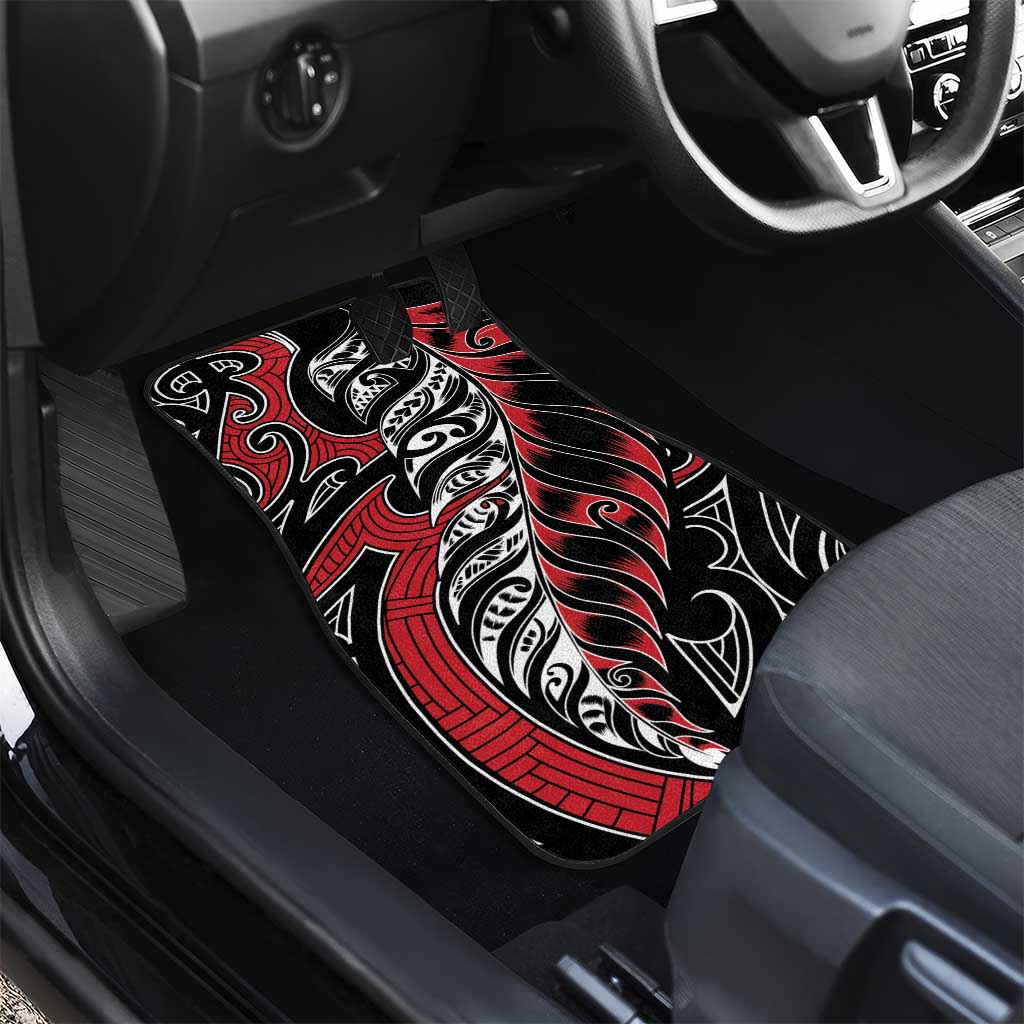 Koru Fern New Zealand Car Mats Maori Tribal Pattern LT9 - Polynesian Pride