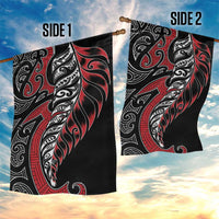 Koru Fern New Zealand Garden Flag Maori Tribal Pattern LT9 - Polynesian Pride